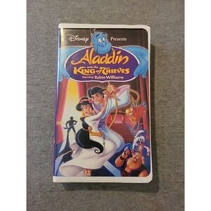 Disney ALADDIN AND THE KING OF THIEVES  VHS with Clamshell Case  Classic Video